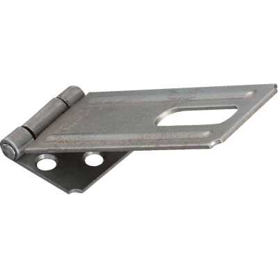 National 4-1/2 In. Galvanized Non-Swivel Safety Hasp